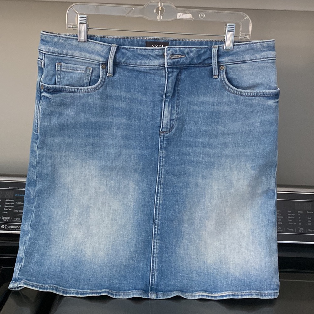 NYDJ demin skirt this season